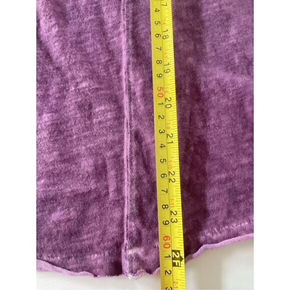 Free People Embroidered Faded Pullover Shirt Sz XS Stretch - Picture 7 of 7